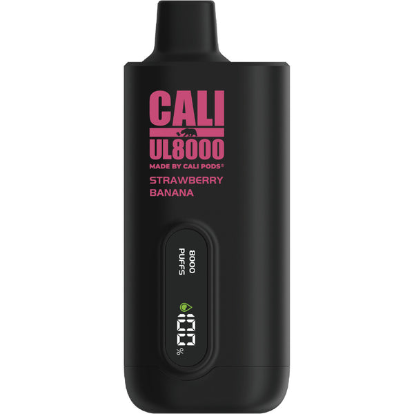 Strawberry Banana - Cali UL8000 Zero Nicotine 8000