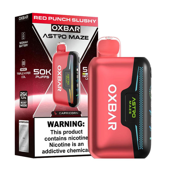 Red Punch Slushy - OXBAR Astro Maze 50.000