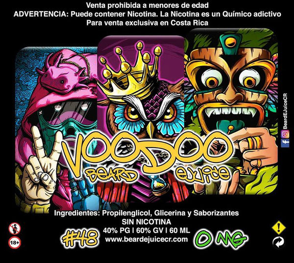 Beard eJuice No.48 VOODOO