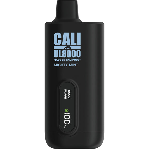 Mighty Mint - Cali UL8000 Zero Nicotine 8000