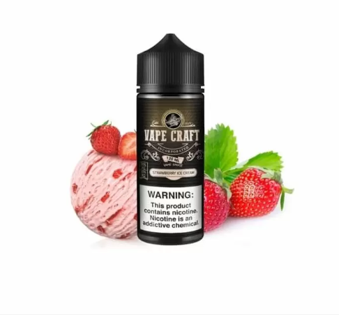 Vape Craft - Strawberry Ice Cream 120ml