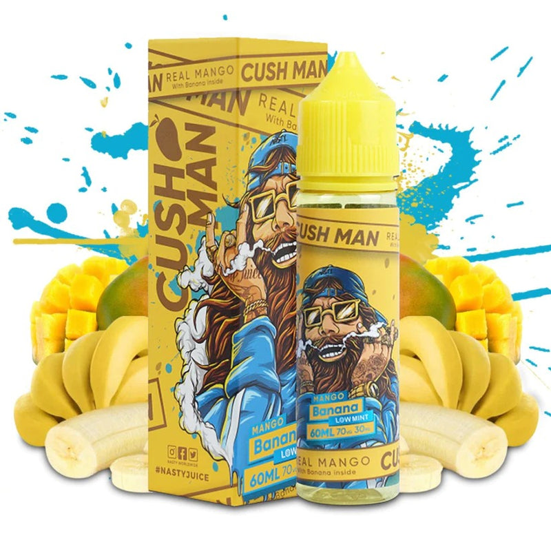 Nasty Juice CushMan Mango Banana 60ml – Caribbean Vape