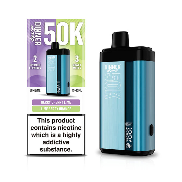 Berry Cherry Lime & Lime Berry Orange - Dinner Lady 50.000 Puffs