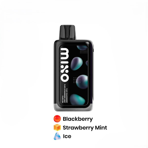 Blacberry Strawberry Mint Ice Mixo Freemax 40.000 Puffs