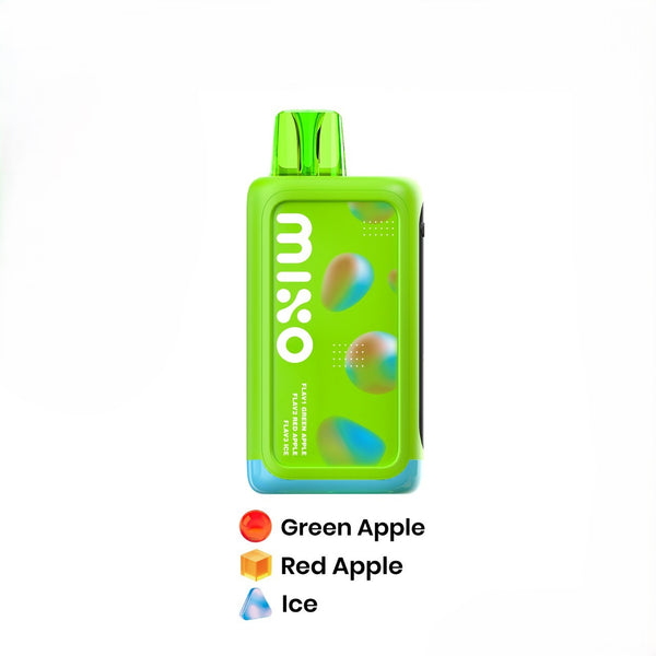 Green Apple Red Apple Ice Mixo Freemax 40.000 Puffs