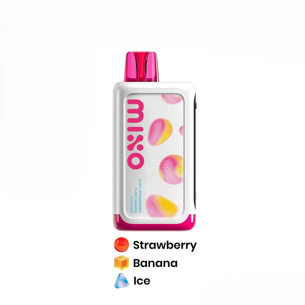 Strawberry Banana Ice Mixo Freemax 40.000 Puffs