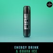 Energy Drink & Guava Ice - FIRE 7000 puffs  5%/50mg