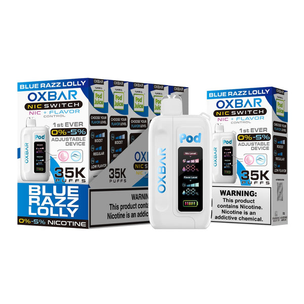 Blue Razz Lolly - OXBAR 35.000 Puffs