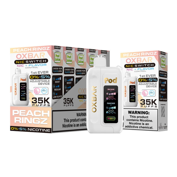 Peach Ringz - OXBAR 35.000 Puffs