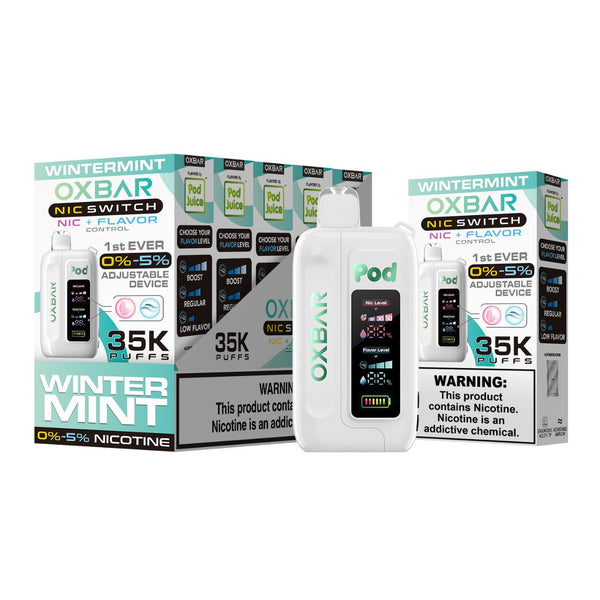 Wintermint - OXBAR 35.000 Puffs