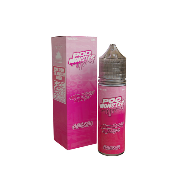Pod Monster Strawberry Scoops - 60ml