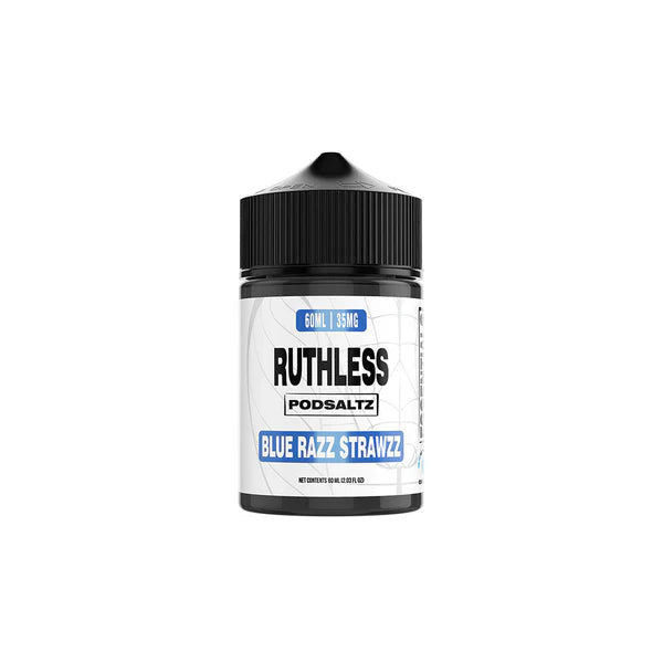 Blue Razz Strawzz - Ruthless Nic Salt Essentials 60ml