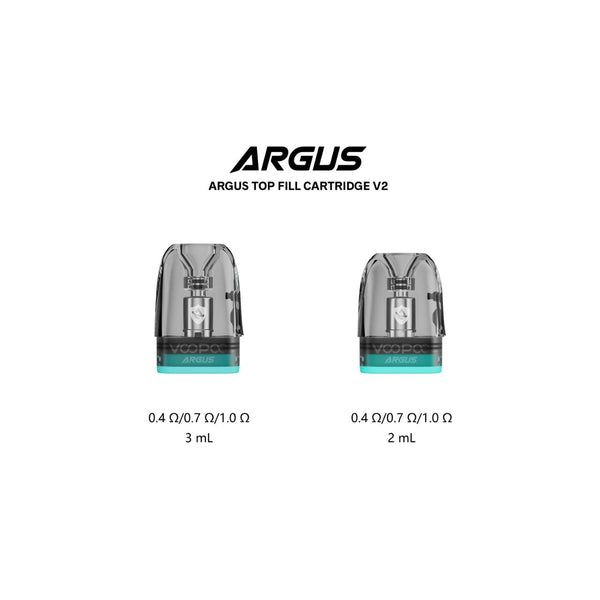 Argus Pod 0.7ohm/1.0ohm/ 0.4ohm Voopoo
