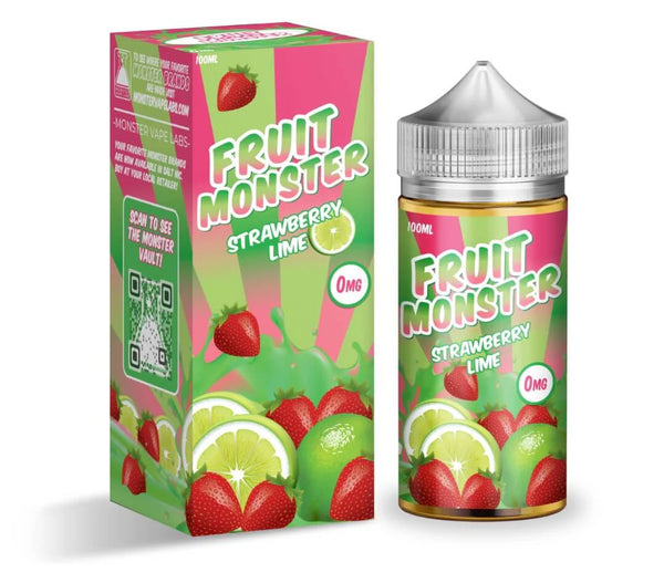 FRUIT MONSTER  - STRAWBERRY LIME - 100ML