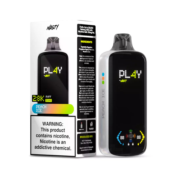 Peach Ice - NASTY PLAY 28.000 Puffs (Copia)