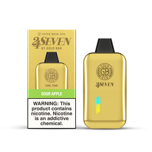 Sour Apple - Gold Bar 24000 Puffs