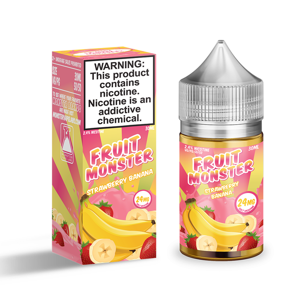 Fruit Monster Salt - Strawberry Banana 30ml