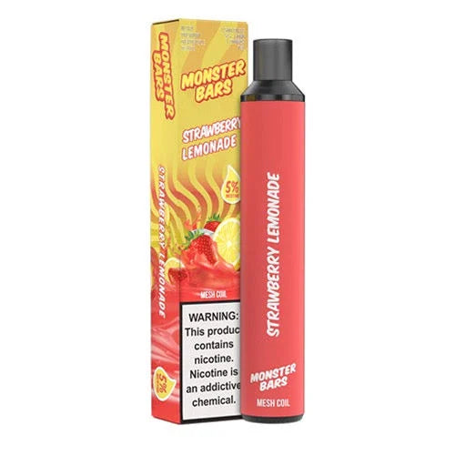 Strawberry Lemonade - Monster Bars 3500 Puffs 5%/50mg