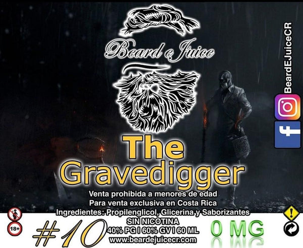 Beard eJuice No. 10 The Gravedigger