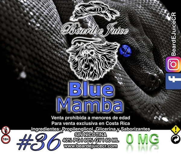 Beard eJuice No36 Blue Mamba