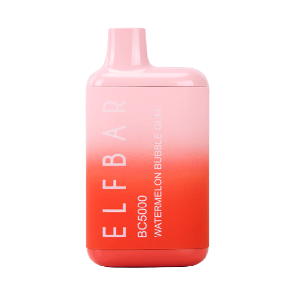 Watermelon Bubble Gum - ElfBar BC 5000 Puffs 4%/40mg y 5%/50mg