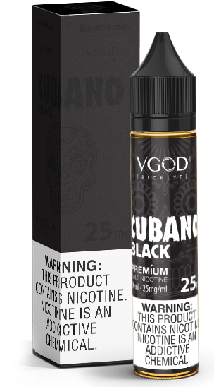VGOD Nic Salt - Cubano Black