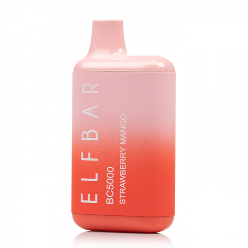 Strawberry Mango - ElfBar BC 5000 Puffs 5%/50mg y 4%/40mg