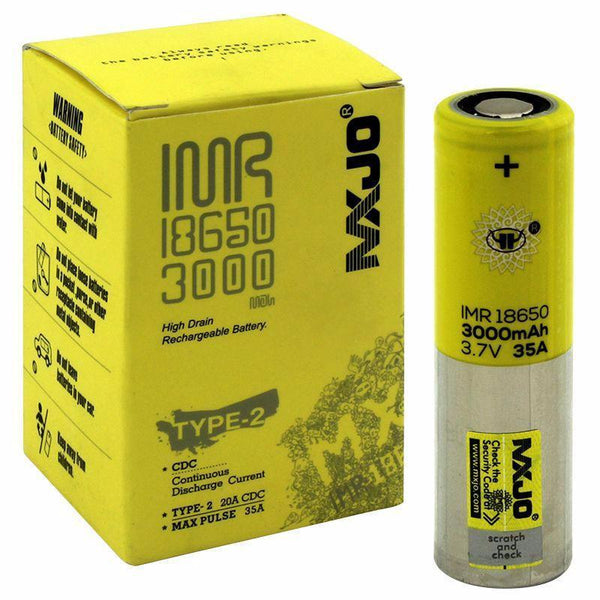 18650 Bateria MXJO 3000mAh