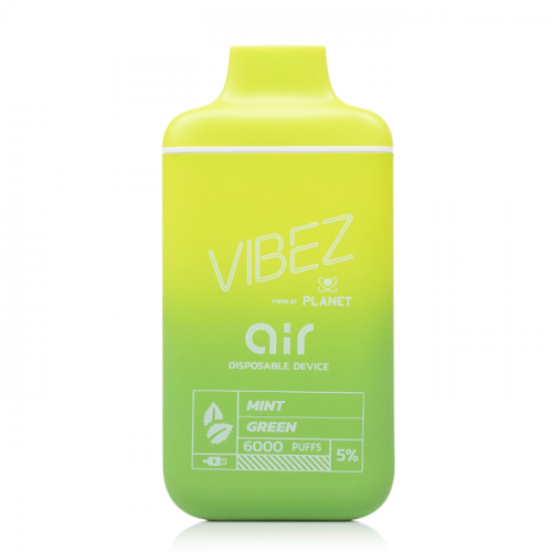 Mint Green - Vibez Air 6000 Puffs 5%/50mg