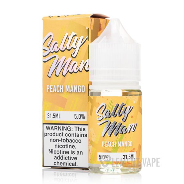 Salty Man Nic Salt - Peach Mango 31.5mL
