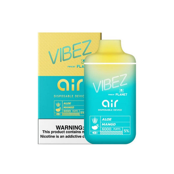 Aloe Mango - Vibez Air 6000 Puffs 5%/50mg